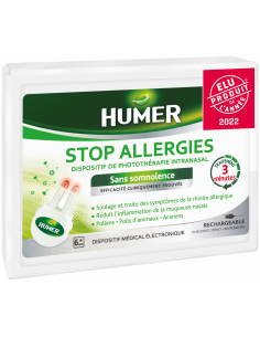 HUMER Stop allergies Photothérapie intranasal