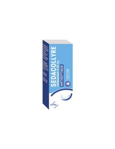 COOPER SEDACOLLYRE Céthexonium 0,25% Antiseptique yeux-boîte blanche, bleu claire et bleu foncé.