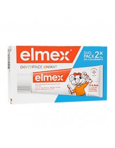 ELMEX Dentifrice Enfant 3 à 6 Ans Lot de 2