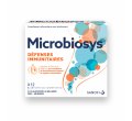 Probiotiques Défenses immunitaires MICROBIOSYS, zinc, système immunitaire-Boîte blanche bleue et orange