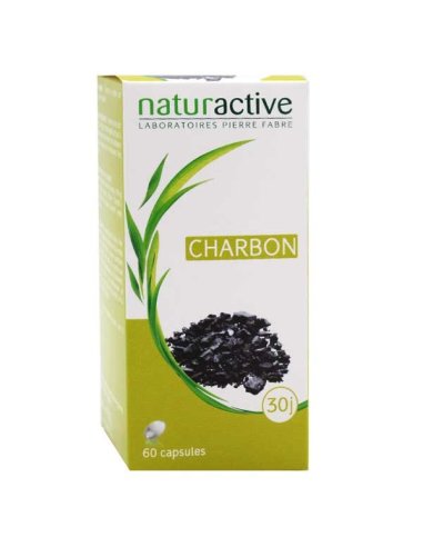 NATURACTIVE Charbon végétal 60 capsules