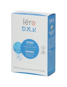 LERO DNV Complément Alimentaire Stress Sommeil - Boite bleu et blanche