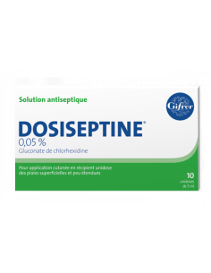 GIFRER Dosiseptine 0,05% x10 Unidoses