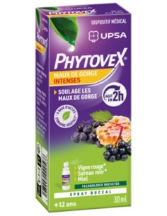 PHYTOVEX Maux de Gorge Intenses Spray Buccal