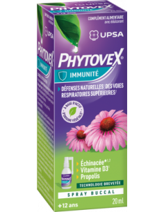 PHYTOVEX Immunité Spray Buccal - boite violette et verte