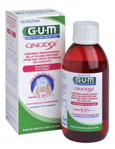 GUM GINGIDEX Bain de bouche 0,12%
