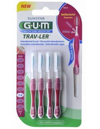 GUM Brossettes TRAV-LER®  1.4 mm