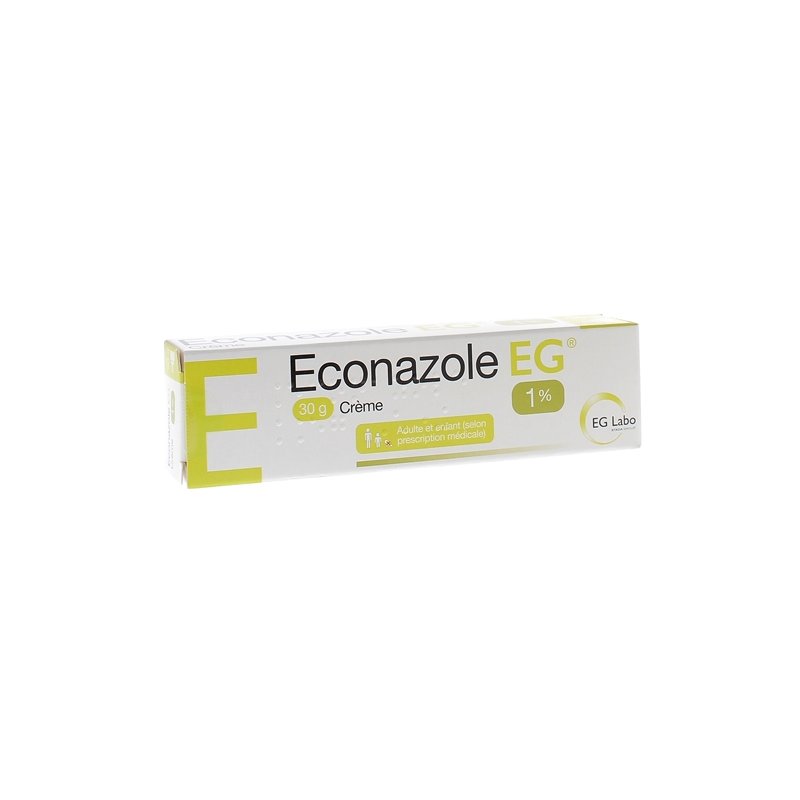 Econazole 1% Crème Mycose Vaginale 30g
