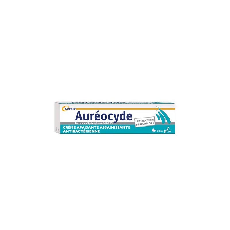 Creme Aureocyde: bouton, acné, furoncle, panaris, poil incarné