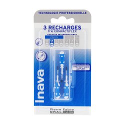 Inava Recharge Bleue (ISO 1) - brossette interdentaire