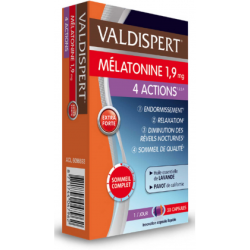 VALDISPERT Mélatonine 1,9mg 4 Actions