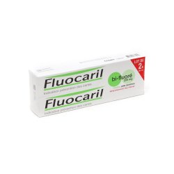 FLUOCARIL Bi-Fluoré lot de 2-boite rectangulaire blanche