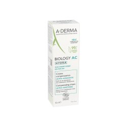 A-DERMA Biology Ac Hydra Crème Compensatrice Ultra-Apaisante boite blanche