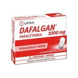 DAFALGAN Paracétamol 1000 mg comprimés pelliculés