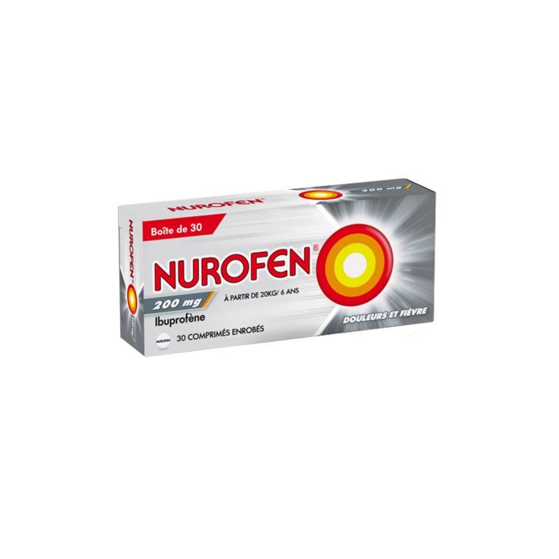 NUROFEN 200 mg 30 Comprimés Enrobés