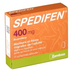 SPEDIFEN Ibuprofène 400mg-boite orange