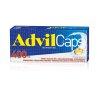 ADVILCAPS 400 mg 14 capsules molles : Maux de tête, migraine, fièvre-Boîte bleue avec du blanc et jaune