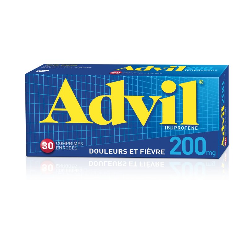 ADVIL 200 mg 30 comprimés enrobés