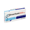 STRUCTUM 500 mg Chondroitine Arthrose-boite blanche et bleue avec un squelette qui court