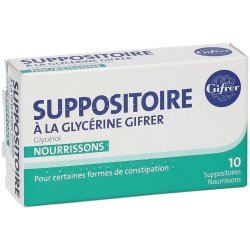 GIFRER Suppositoires à la Glycérine Nourrissons