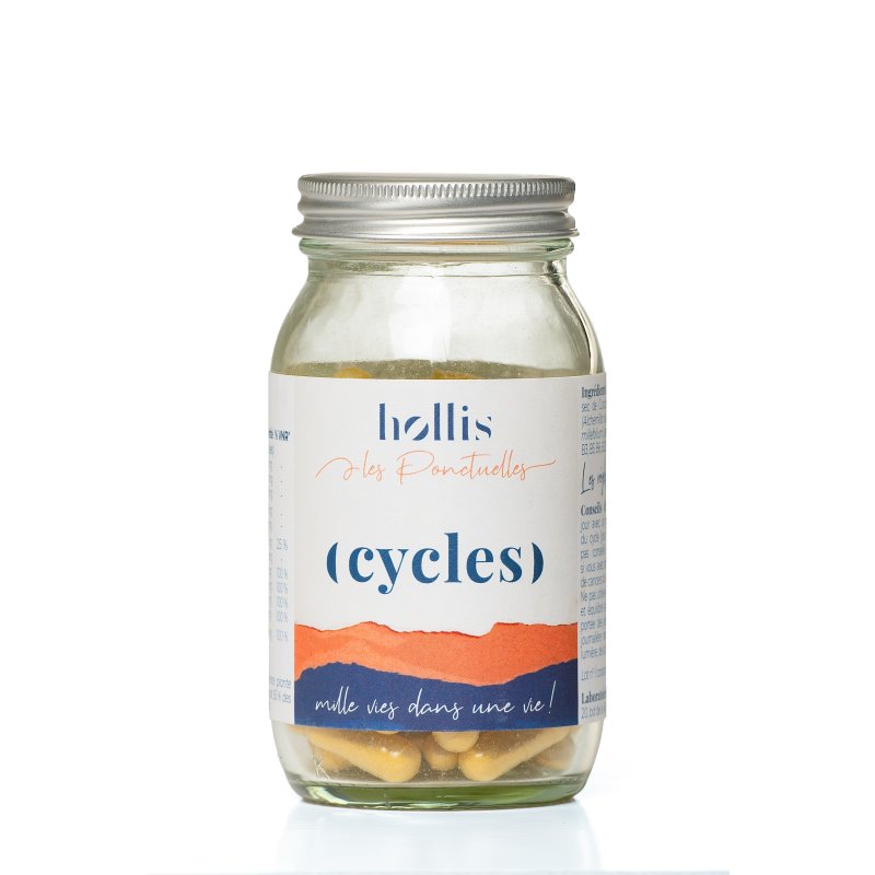 HOLLIS Cycles - 90 comprimés - flacon en verre