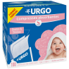 URGO  Compresses absorbantes - 100 compresses par sachets de 2 - boite bleue et rose - format familial