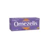 Omezelis Comprimés. Boite violette et orange.