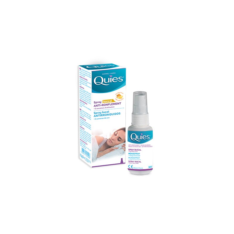 QUIES Spray Buccal Anti-Ronflement