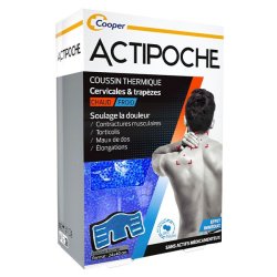 ACTIPOCHE Coussin Thermique Cervicales et Trapèzes