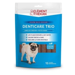 CLEMENT THEKAN Denticare Trio Petits Chiens 5-10kg - packaging bleu