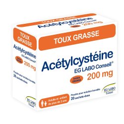 Acétylcystéine-200mg-Arôme-Orange