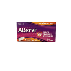 ALLERVI-Fexofénadine-120Mg-Rhinite-Allergique