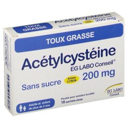 ACÉTYLCYSTÉINE-200-mg-Sans- Sucre