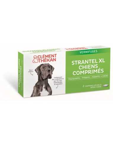 STRANTEL CHIENS XL 2 COMPRIMÉS