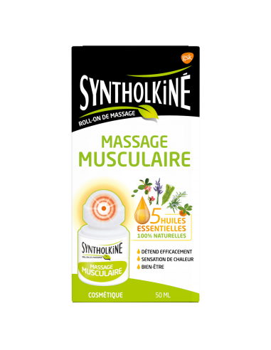 SYNTHOLKINÉ Gel tension musculaire Roll-on