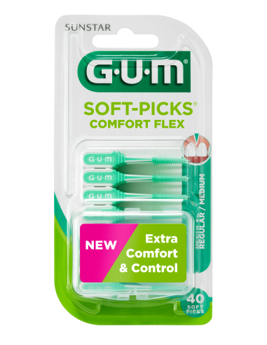 GUM SOFT PICKS Comfort Flex