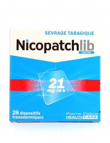 NICOPATCHLIB Patchs Anti-Tabac Nicotine