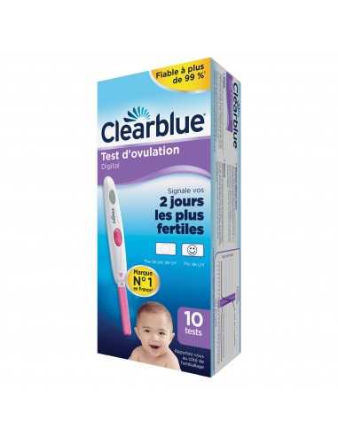 CLEARBLUE Test d'ovulation x10