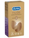 DUREX Nude sans latex-boite dorée avec image de 2 emprintes digitales