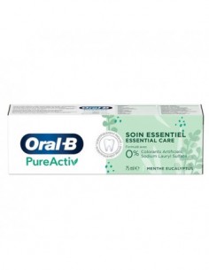 ORAL B PureActiv Dentifrice Soin Essentiel