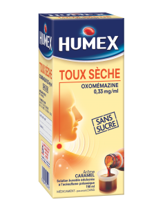 HUMEX Toux Sèche Oxomémazine 0,33mg Sans sucre