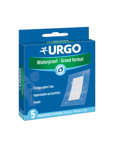 URGO Waterproof Pansements grand format