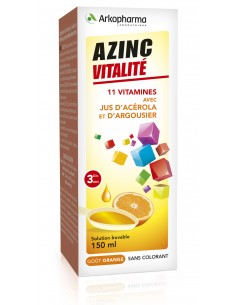 AZINC vitalité solution buvable