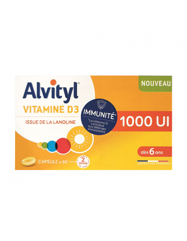 ALVITYL Vitamine D3 1000UI
