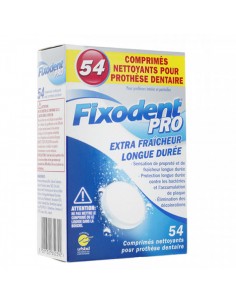 FIXODENT Pro Comprimés pour Prothèse Dentaire