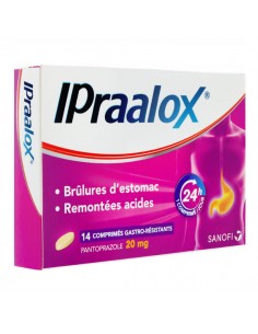 IPRALOX Pantoprazole 20 mg - 14 comprimés