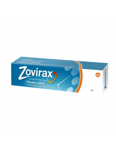 ZOVIRAX 5% Crème 10g-boite bleue et blanche