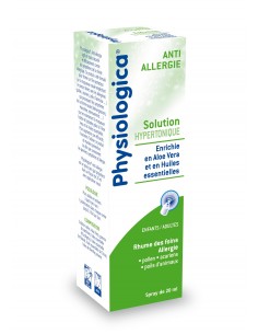 GIFRER PHYSIOLOGICA Spray Anti-Allergie - Boite blanche et verte.