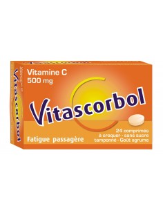 VITASCORBOL Vitamine C 500MG à croquer