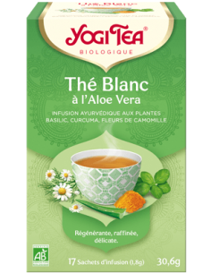 YOGI TEA Thé Blanc à l'Aloe Vera
